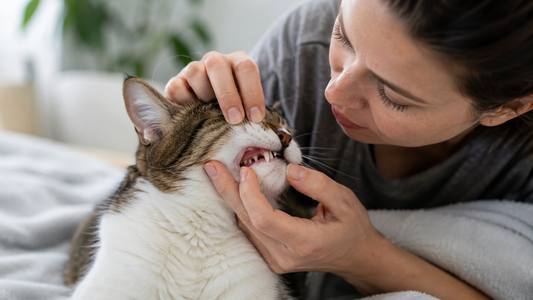 Chat se grattant intensément à cause des puces et d’une irritation cutanée – Litière Pacha