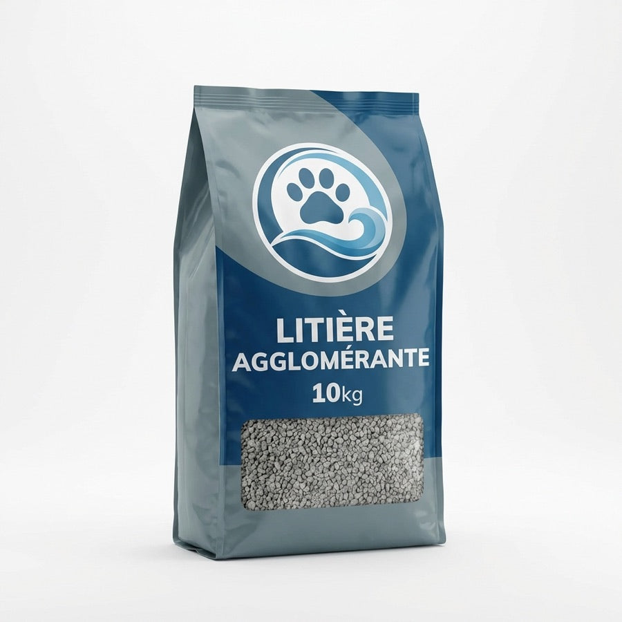 Litière agglomérante