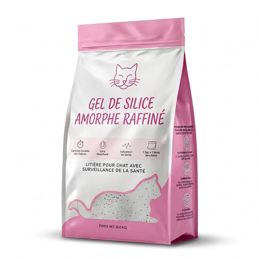Pacha — gel de silice amorphe raffiné