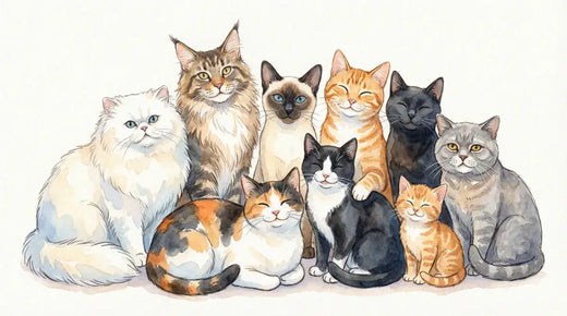 Pacha adoptée par tous les chats