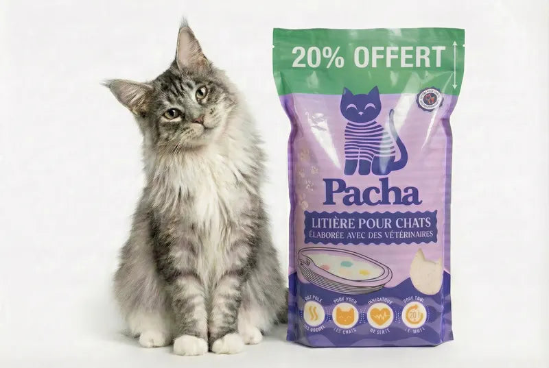 Litière Pacha — 20% offert