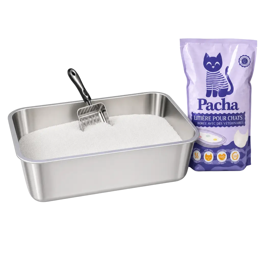 Sac Pacha + bac inox offert