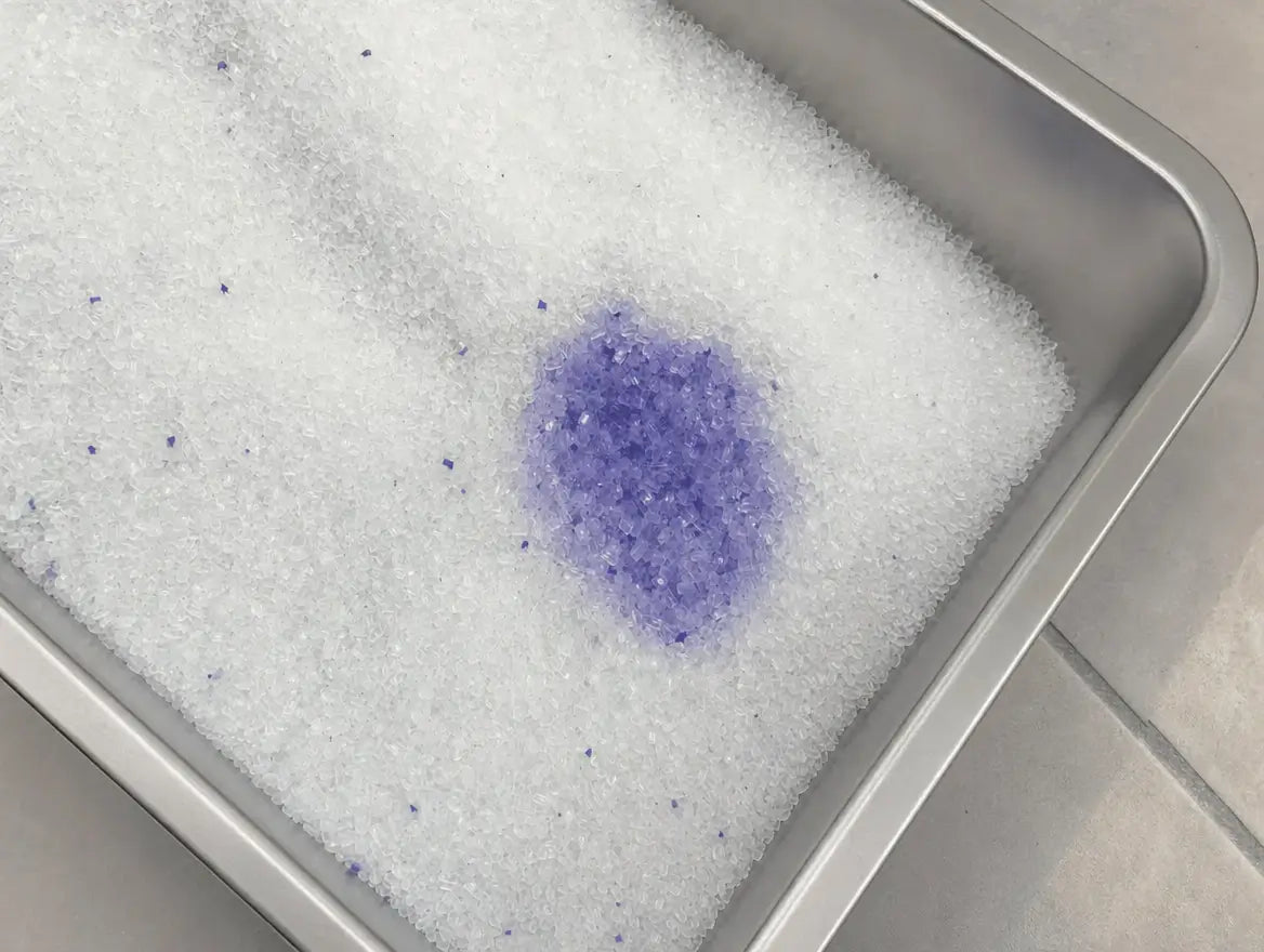 Étape 3 : Vérifiez la couleur des cristaux pour suivre la santé du chat